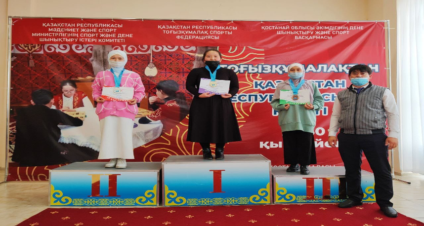 Студентка 4 курса специальности «Физическая культура и спорт» заняла 2 место на Кубке Республики Казахстан по Тогызкумалак